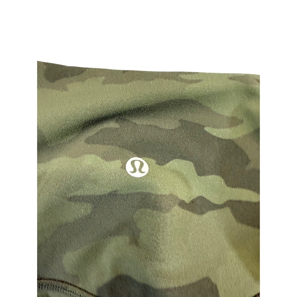 Lululemon Align Leggings Size 2 Green Camo High Rise 25 Inseam Yoga Pants - Picture 5 of 5